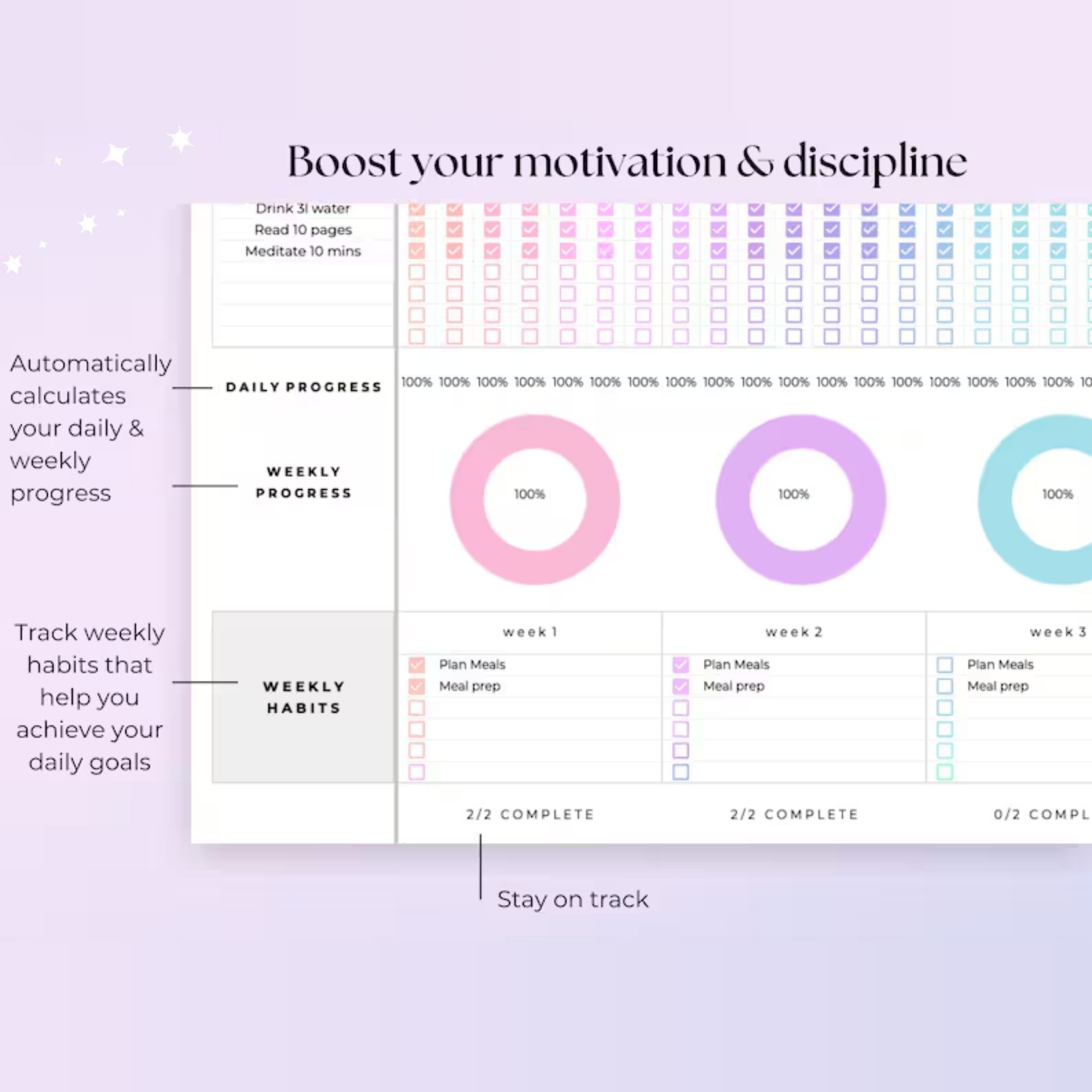 Achieve Your Goals: The Ultimate 75 Soft Challenge Tracker